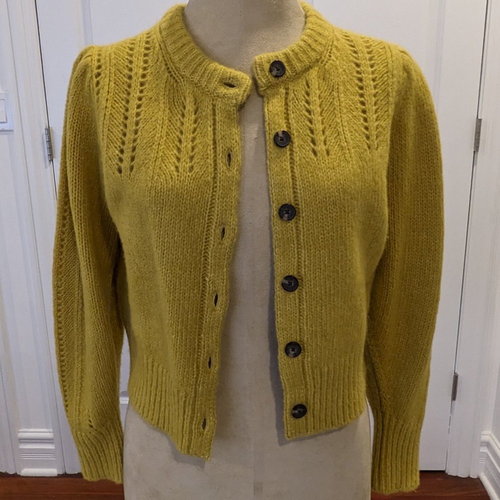 Everlane Wool & Alpaca Cloud Cardigan Size Small